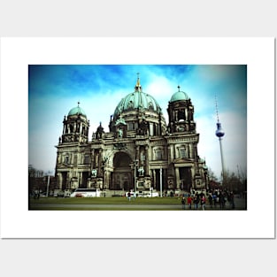 Berlin Cathedral Berliner Dom Germany Posters and Art